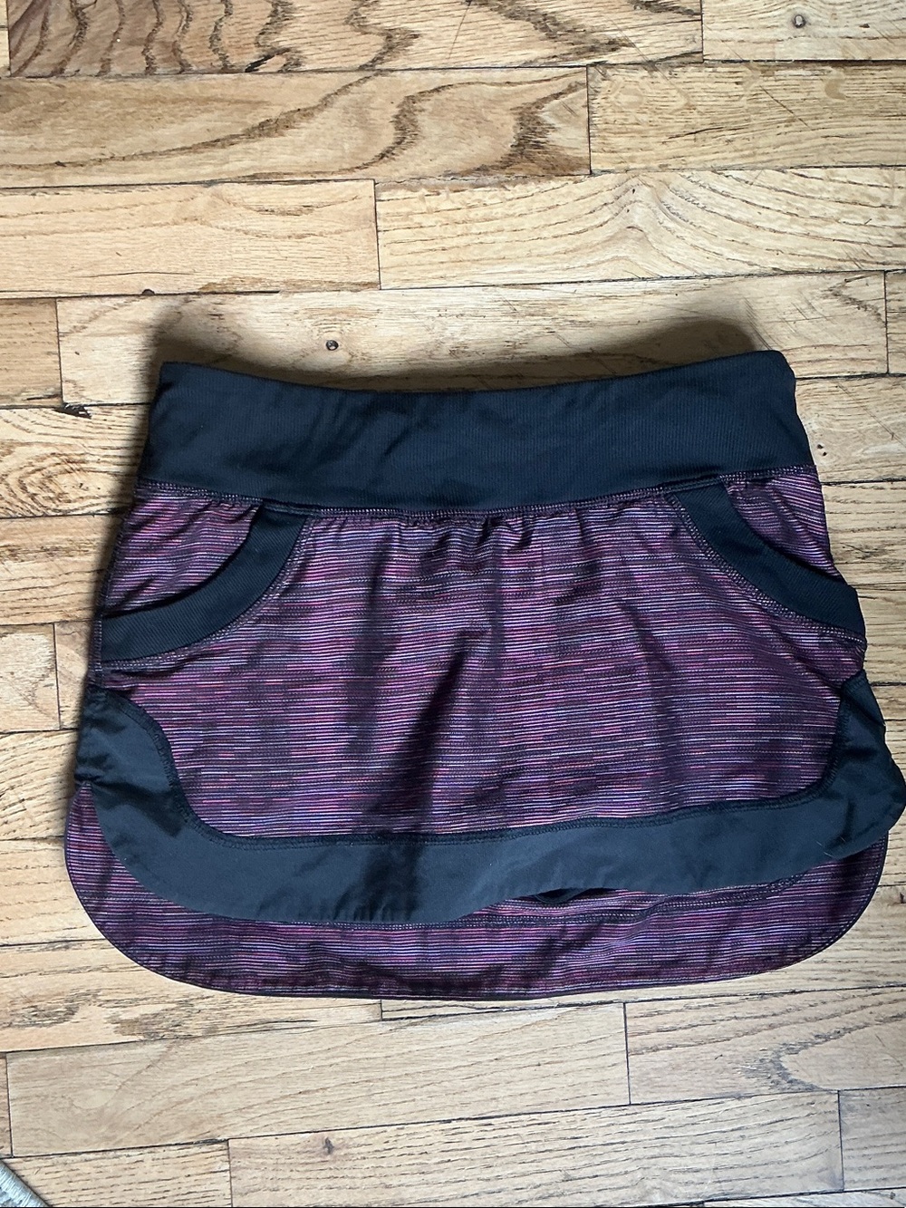 lululemon athletica Purple and Black Athletic Skirt